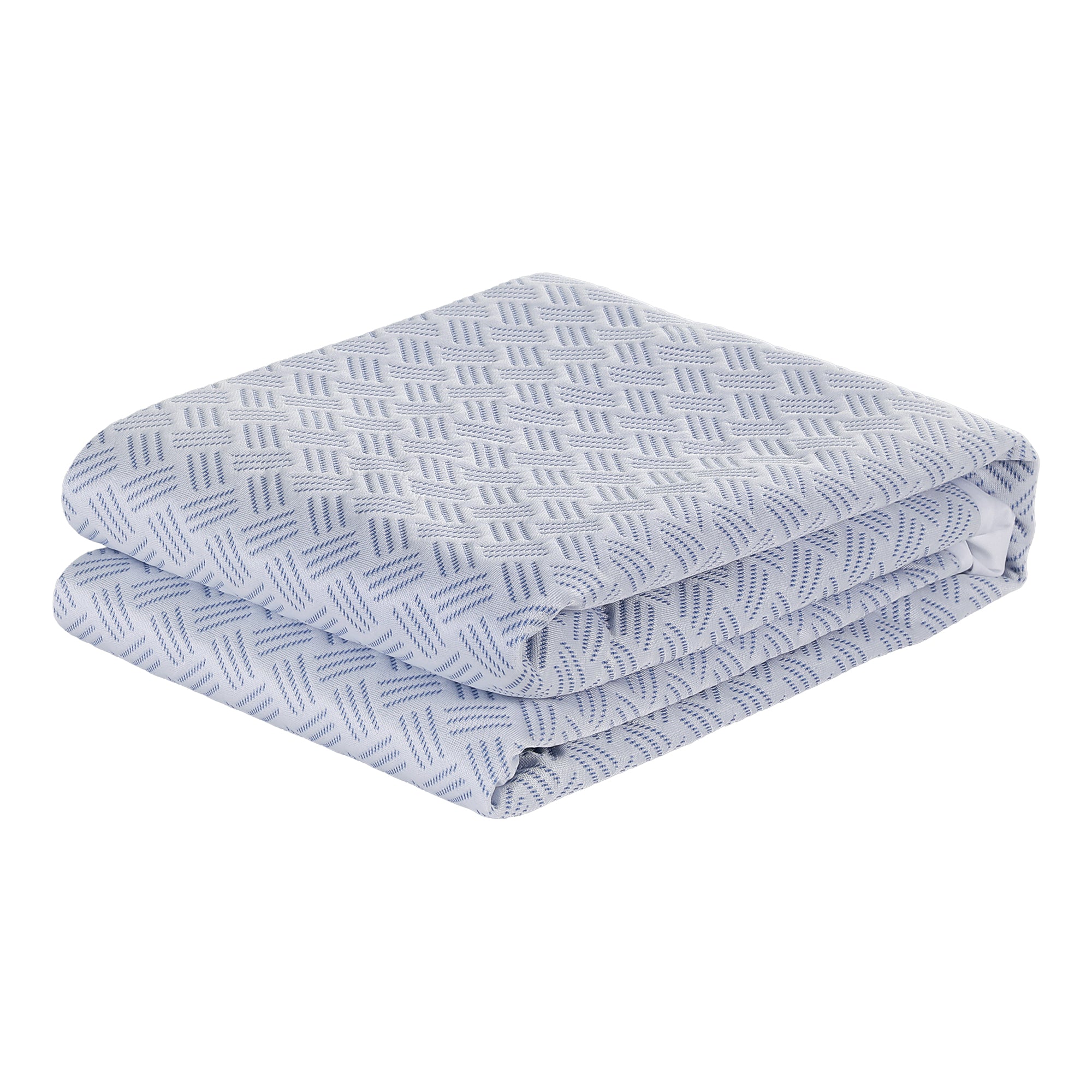 Therma Cooling Mattress Protector – White – Queen