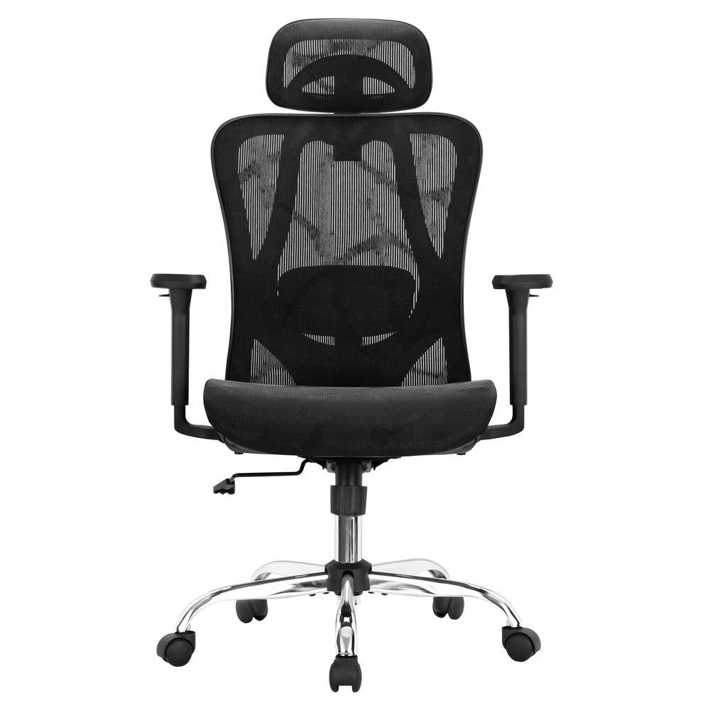 Zenith Ergonomic Office Chair – Black – Standard
