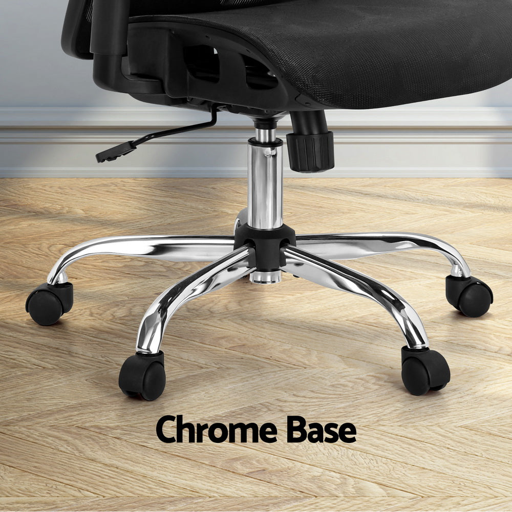 Zenith Ergonomic Office Chair – Black – Standard