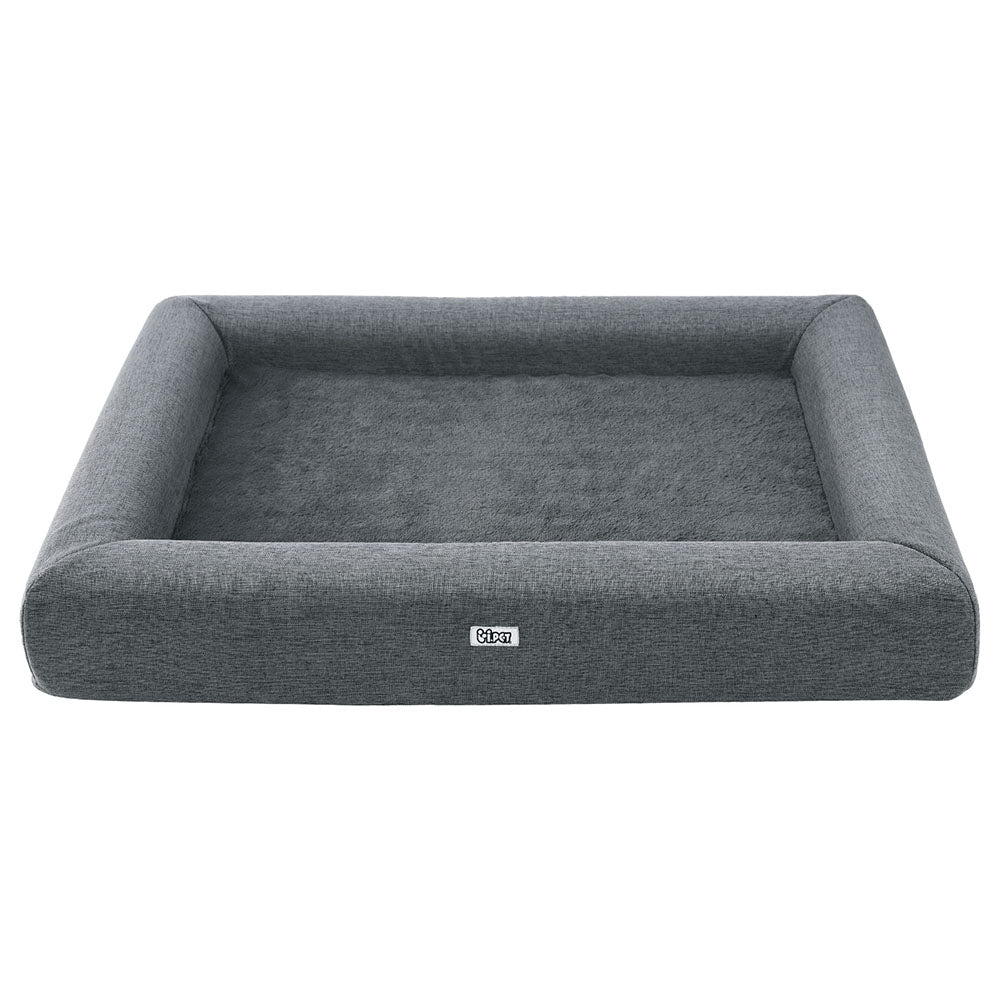 Korven Egg Crate Pet Bed – Grey – Medium 90 cm