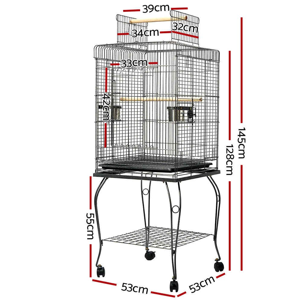 Kairo Bird Cage – Black – 145 cm