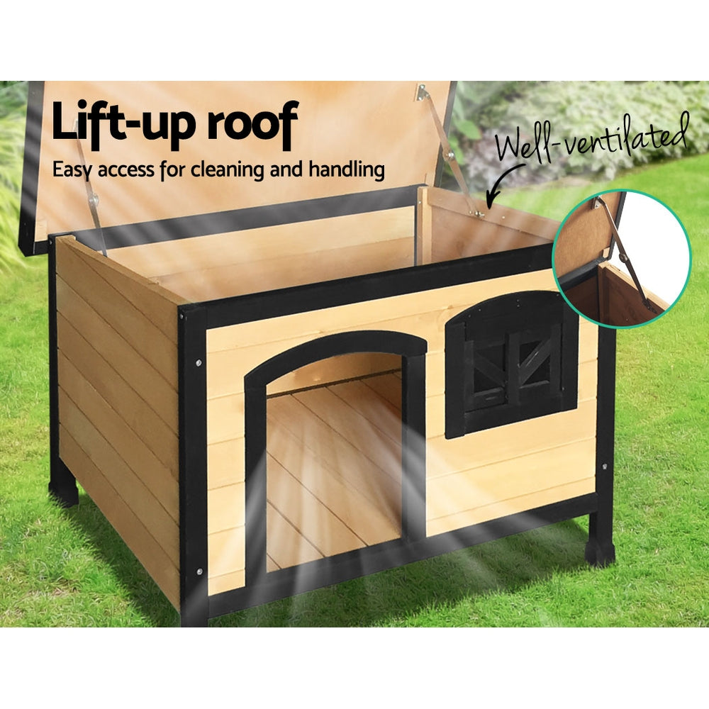 Lodge Extra Large Wooden Pet House – 96 cm