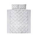 Quilt Cover Set Diamond Grey – Super King