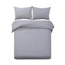 Quilt Cover Set Classic Grey – Queen