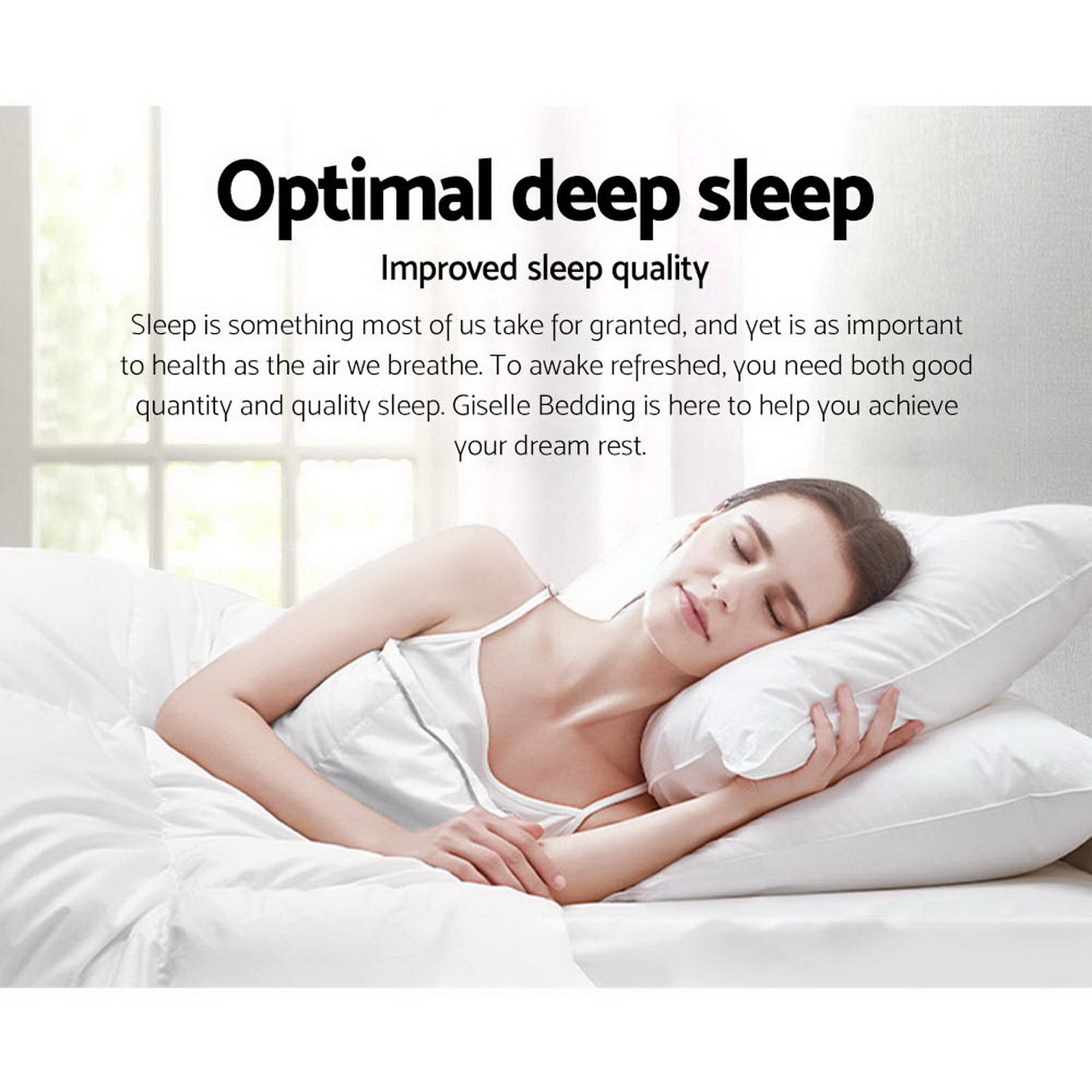 Cove Bamboo Microfibre Quilt – White – Queen