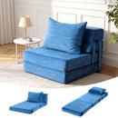 Convertible Folding Sofa Bed Armless Lounger Foam Floor Sofas Futons Couches