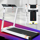 Treadmill Electric Home Gym Fitness Exercise Fully Foldable 450mm White