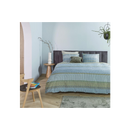 Rhythm Cotton Sateen Blue Green Quilt Cover Sets – Queen