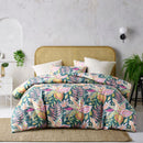 Carmila Linen Cotton Printed Quilt Cover Set – Queen