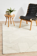 Sonnet White Modern Rug Rugs