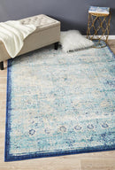 Aria Blue Modern Rug Rugs