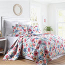 Blossom Cotton 100% Cotton Quilted 3 pcs Bedspread Coverlet Set – Queen