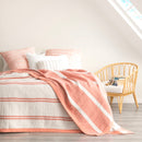 Brighton Washed Cotton Yarn Dyed Textured Mystic Blanket /King – Queen