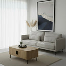 Florence 2 Door Coffee Table Oak