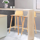 Atlas Elise Ash Wood Bar Stool 65cm – Natural