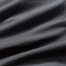 100% Vintage Washed Cotton Fitted Sheet Combo Set – 100% Natural Cotton, Ultra Soft & Breathable – Includes Fitted Sheet & Pillowcases – Machine Washable (Charcoal, Single)