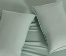 Vintage Washed Microfibre Duvet Quilt Cover Set – Sage – Single