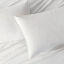 Vintage Washed 100% Cotton Standard Pillowcase - Luxurious Standard Pillow Cover - White - 2 Pcs