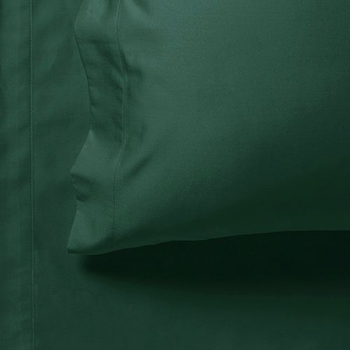 Cove 1000TC Ultra Soft Sheet Set – Dark Green – Single
