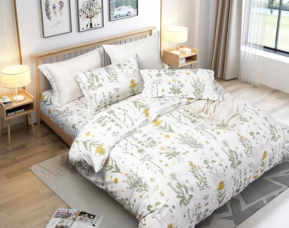 Jasmine Quilt Cover Set – Multi – King