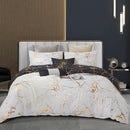 Adana Reversible Bed Quilt/Duvet Cover Set – Super King