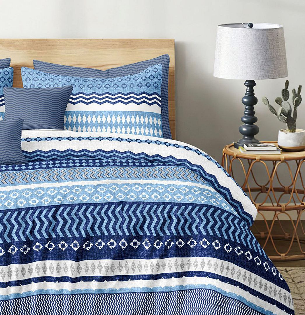 Nara Printed Quilt Cover Set – Multi – Super King