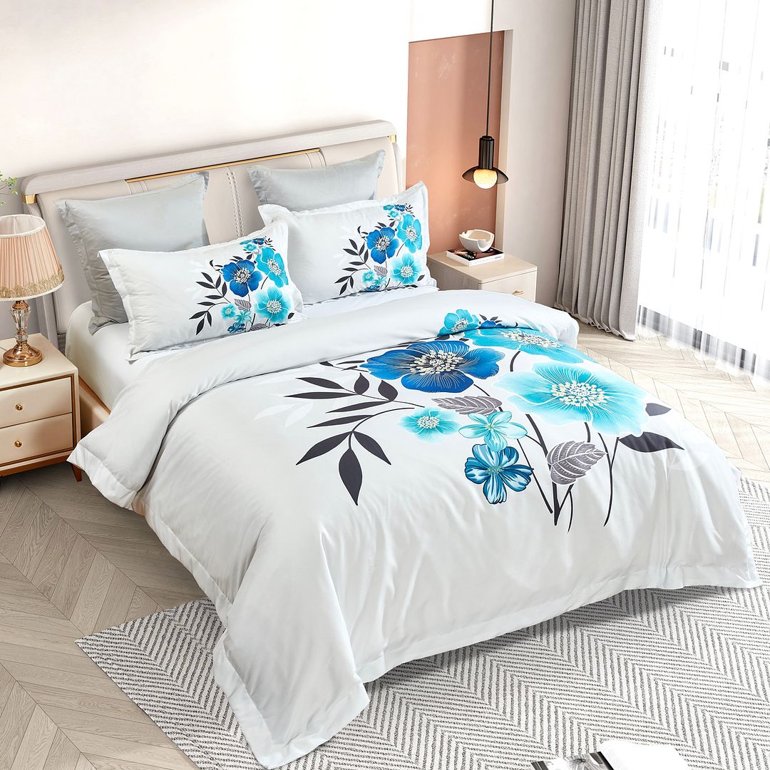 Braithe Floral Quilt Cover Set – Multi – Queen