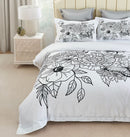 Viene Floral Duvet Quilt Cover Set – Queen