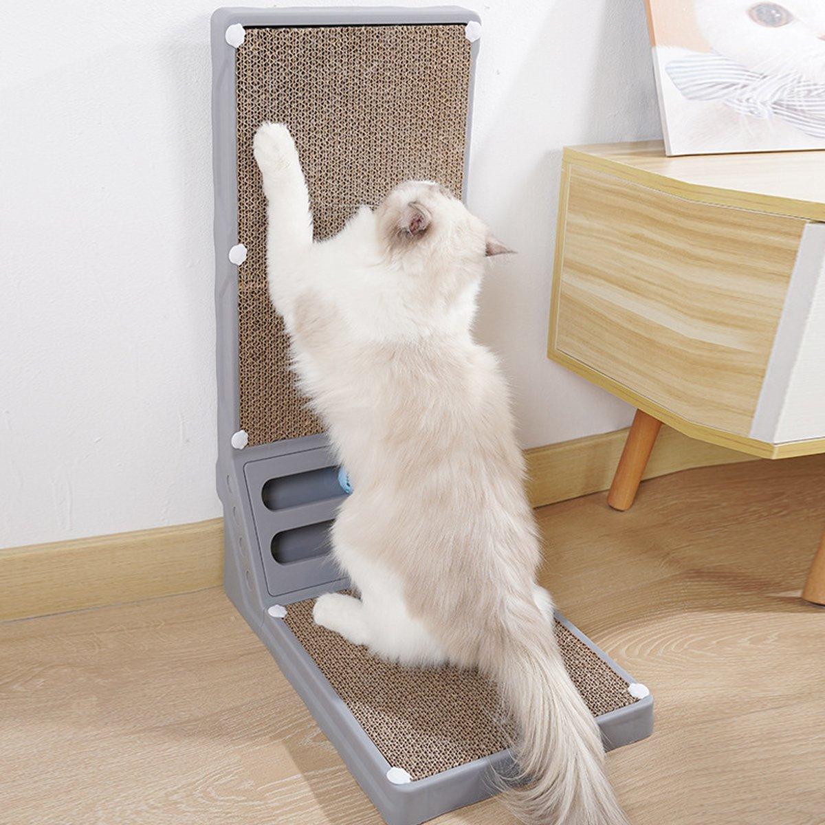 Cove L-Shaped Cat Scratching Board – Black – Large