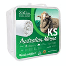 Aus Made Merino Wool Quilt 350GSM – King Single