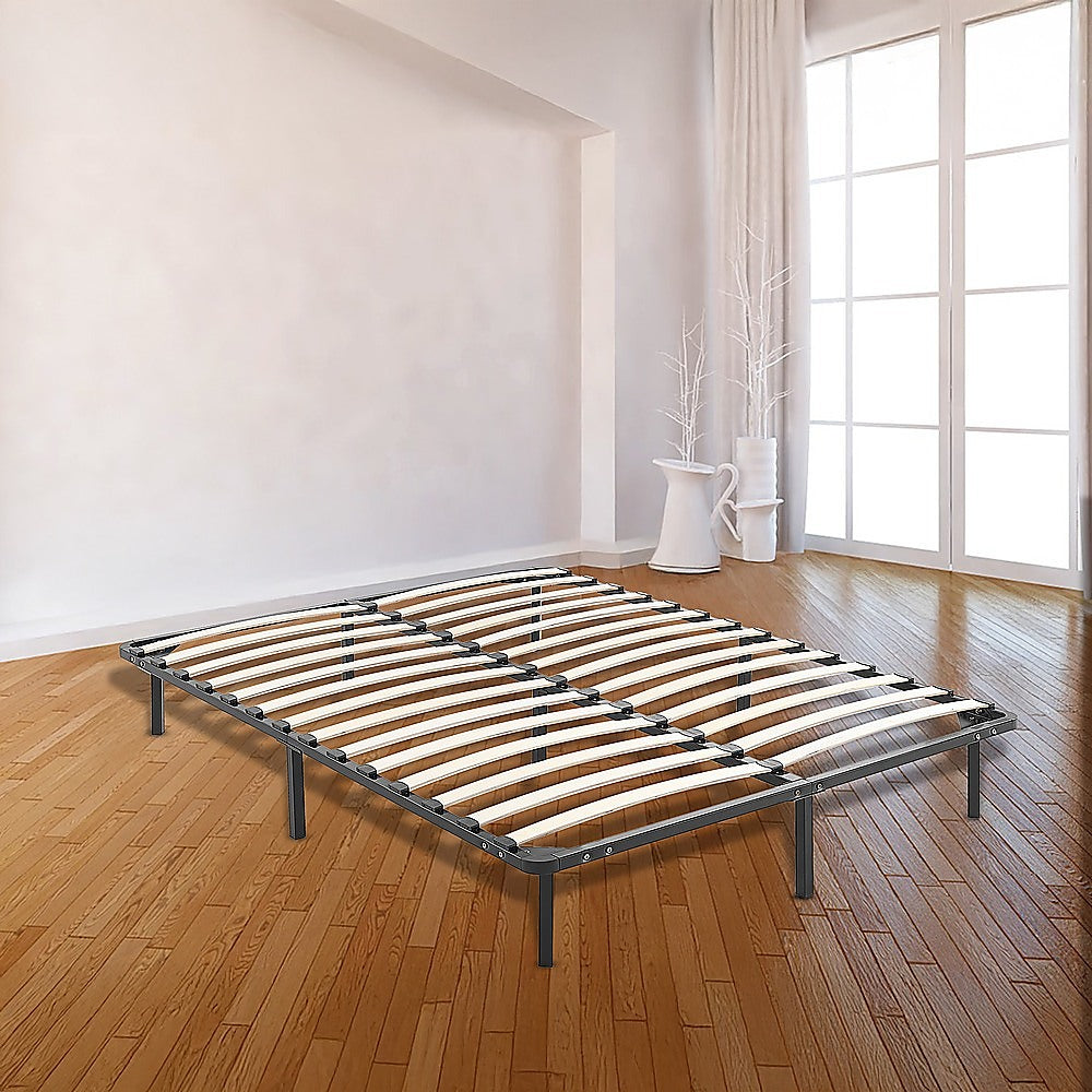 Cove Metal Bed Frame – Black – Double