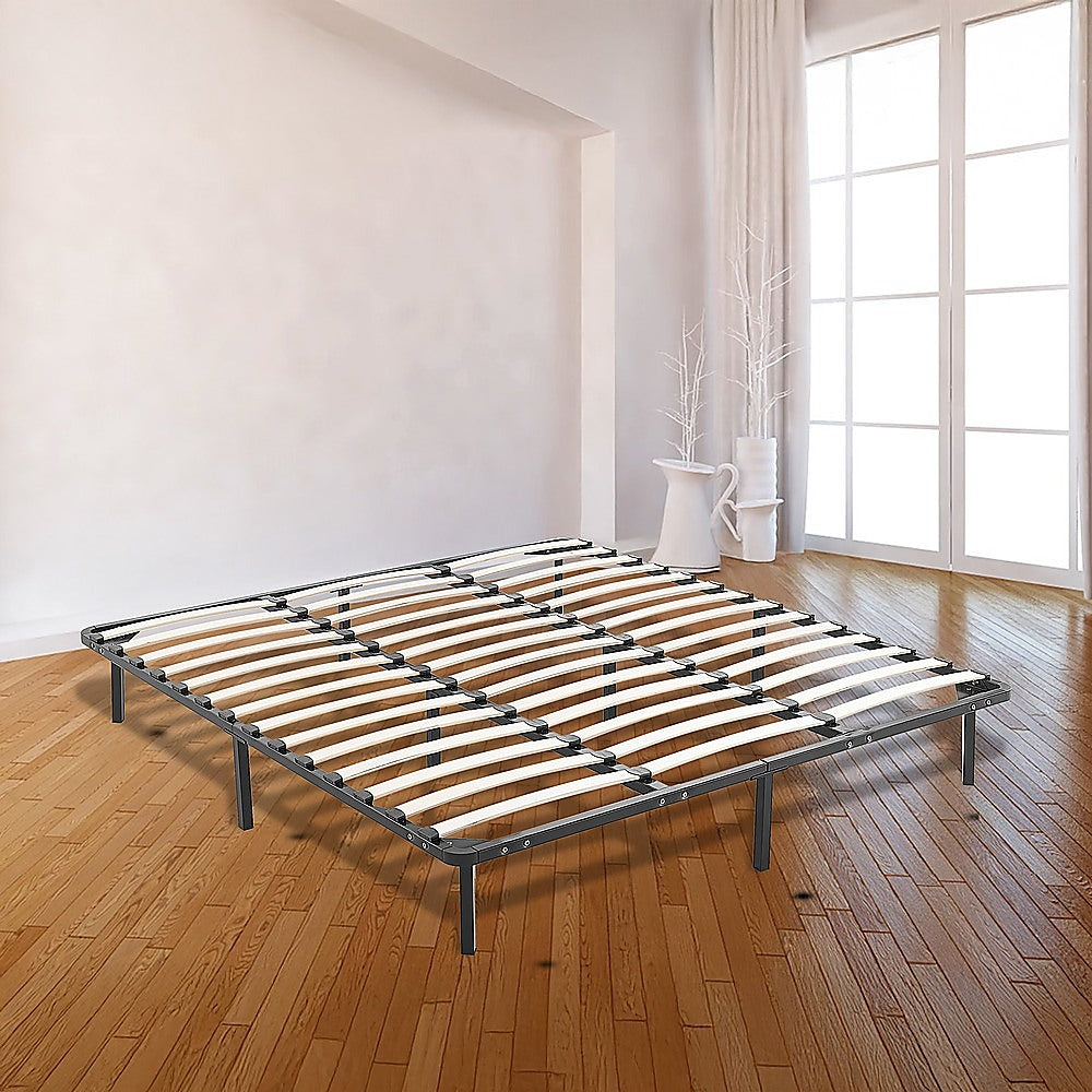 Cove Metal Bed Frame – Black – King