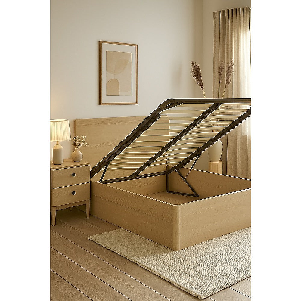 Rowan Gas Lift Bed Mechanism with Frame - Storage Platform & Sofa Bed Kit – Double