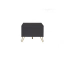 Volos Coffee Table – Black & Gold – 110cm