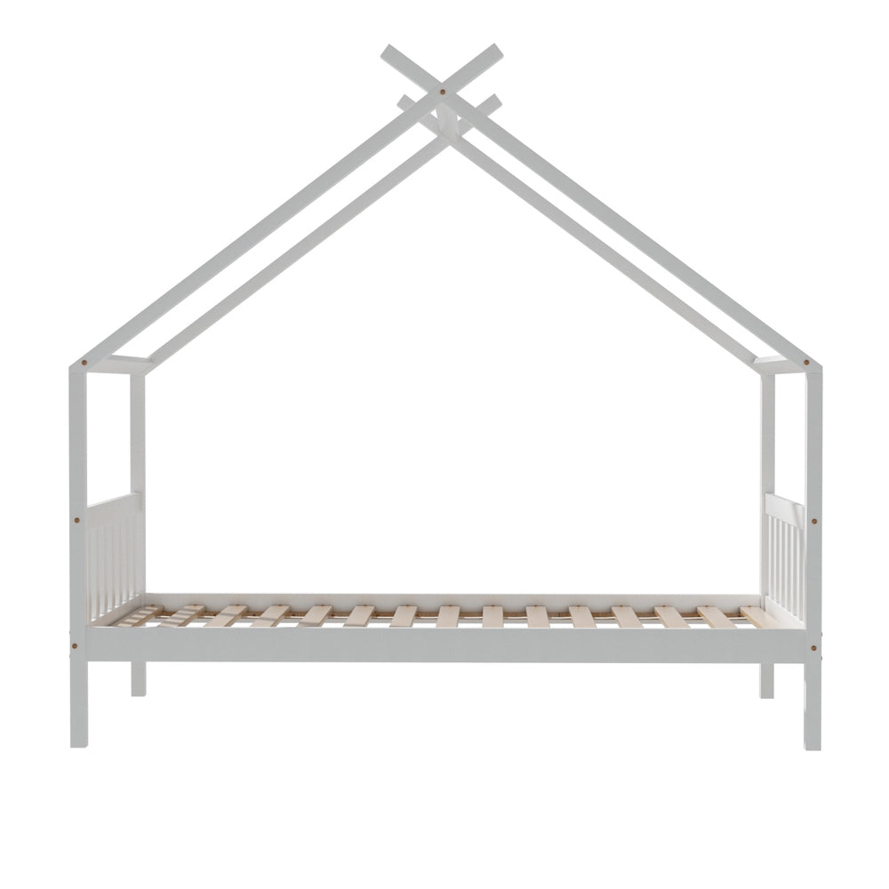 Kensington Kids Bed Base – White – Kids
