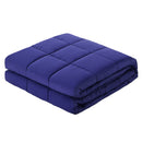 Weighted Blanket 9KG Kids Adults Heavy Gravity Relax Calm Blue