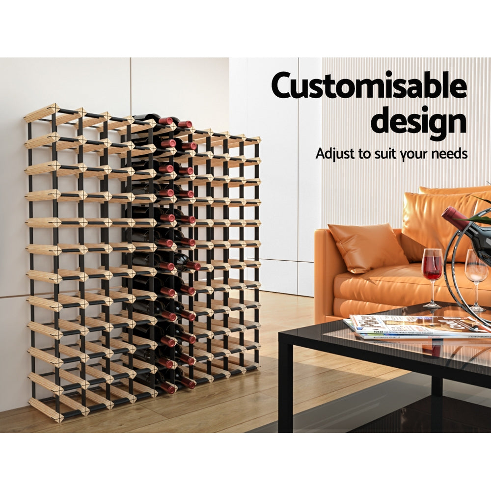 Cellar Wine Rack – Natural – 120 Bottle