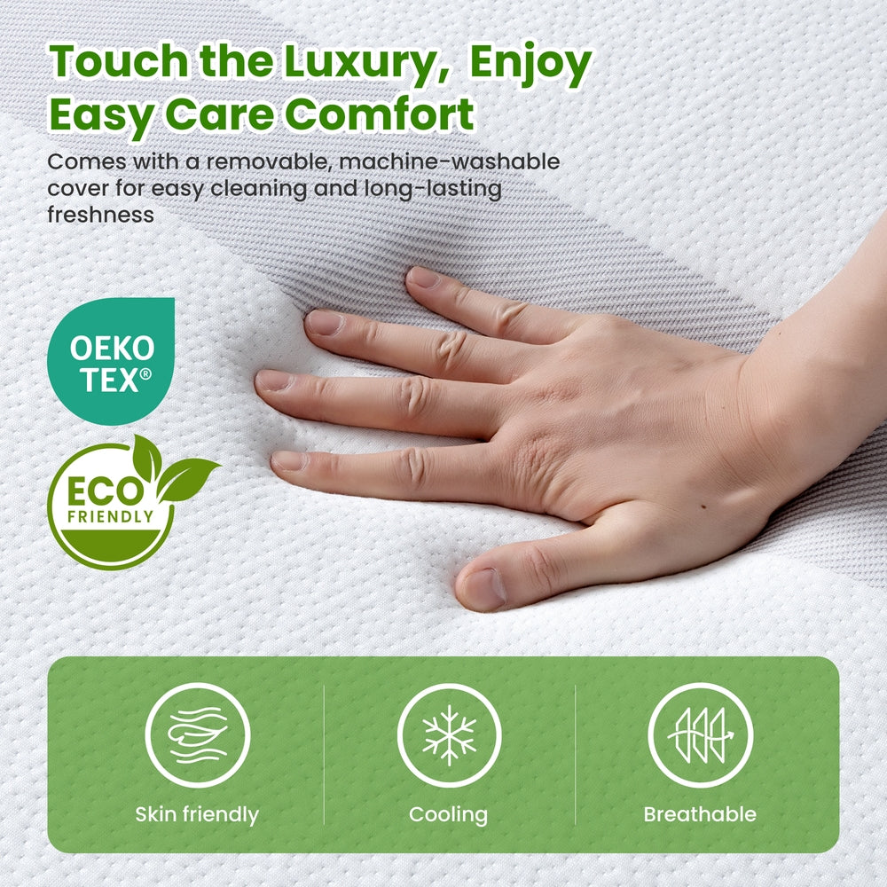 Restoria Gel Foam Mattress – White – Queen
