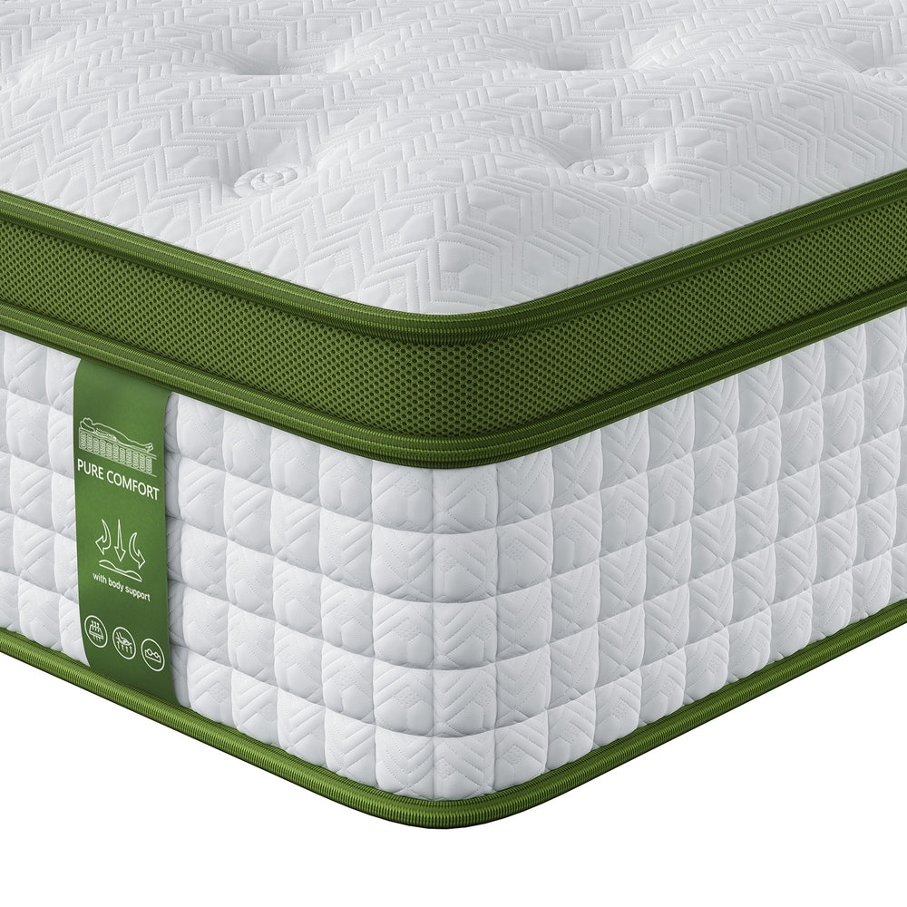 Velora Euro Top Mattress – Grey – Single